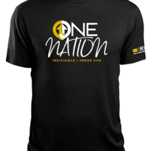 One Nation Black T-shirt